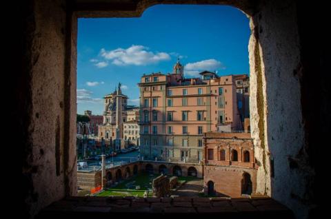 Mercati di Traiano, vista